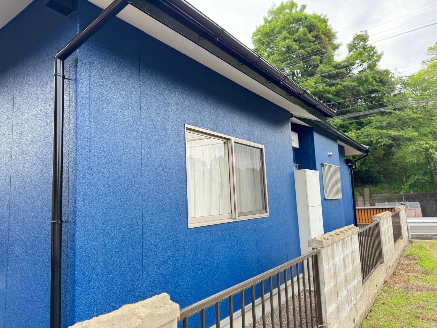 熊本市中央区 経年劣化の汚れで傷んでいたモルタル&サイディング外壁塗装工事