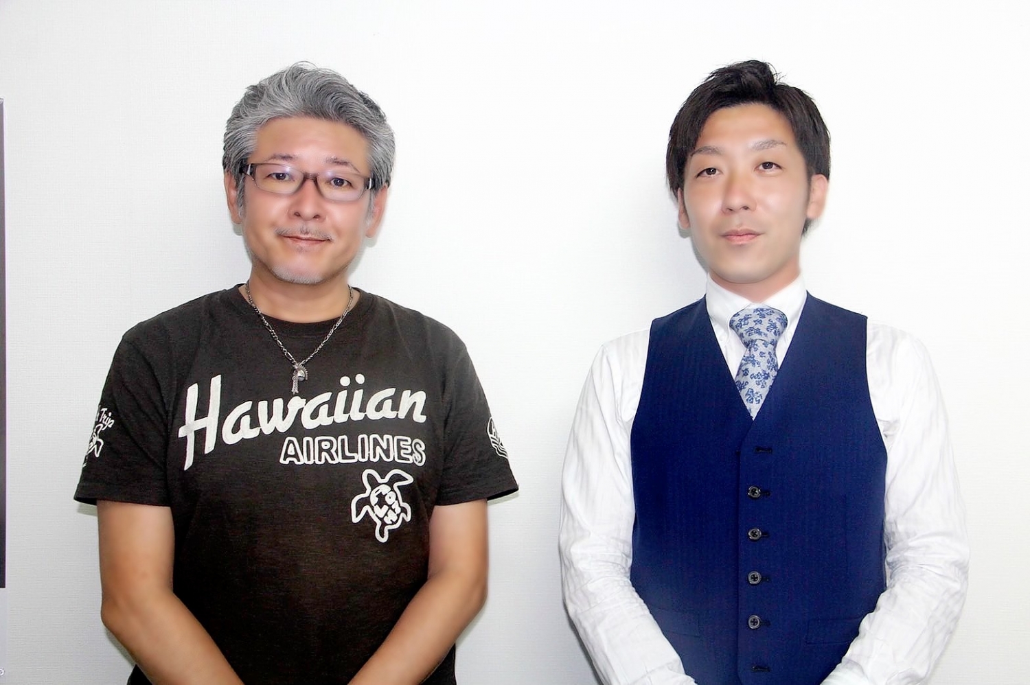 企業特集の取材でシブがき隊の布川敏和さんが対談にこられました！！