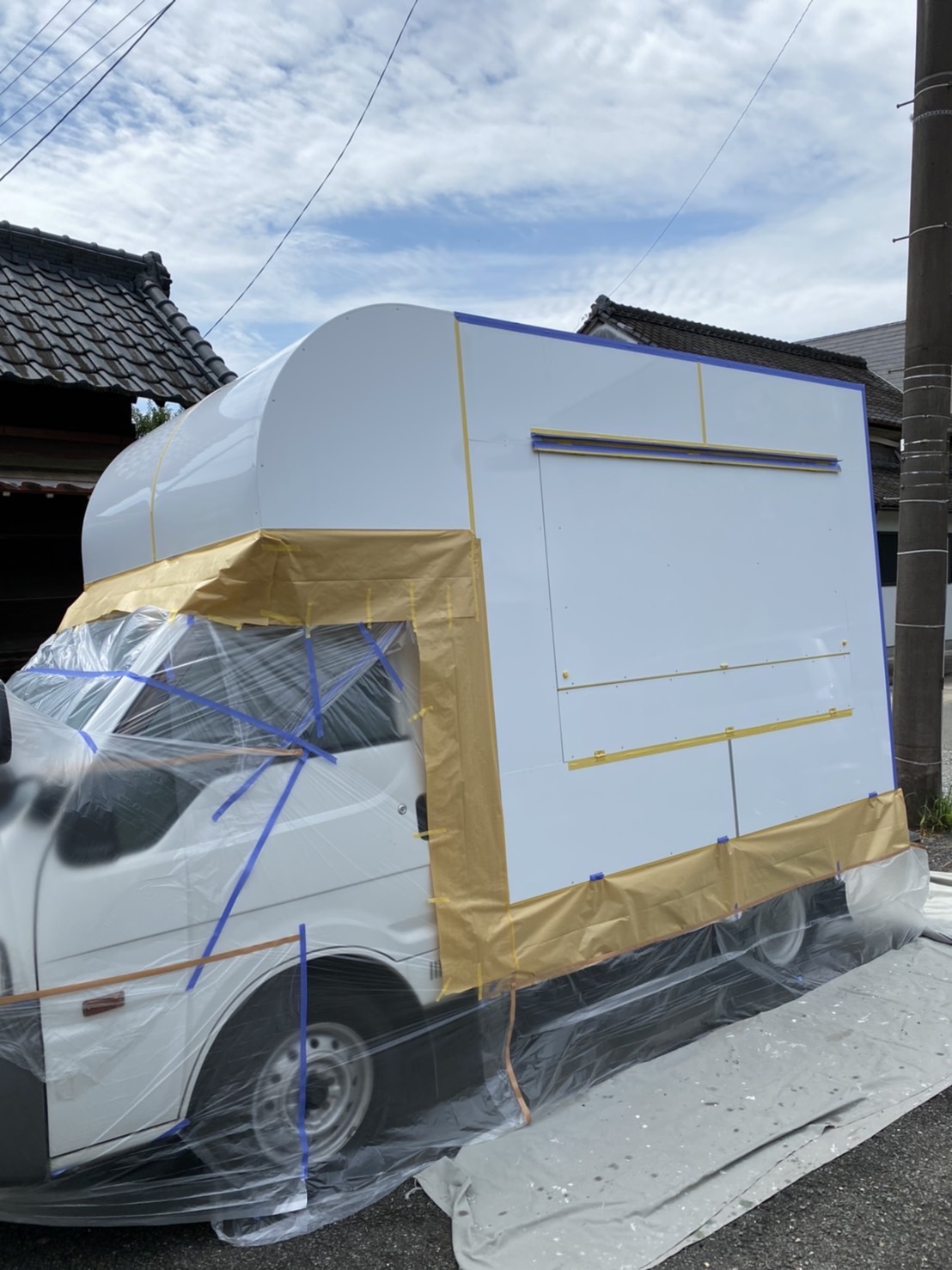 熊本キッチンカー車両塗装