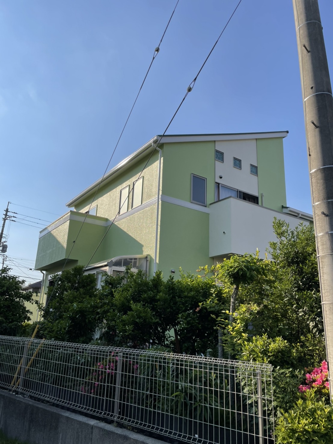 熊本市住宅フッ素塗り替え2